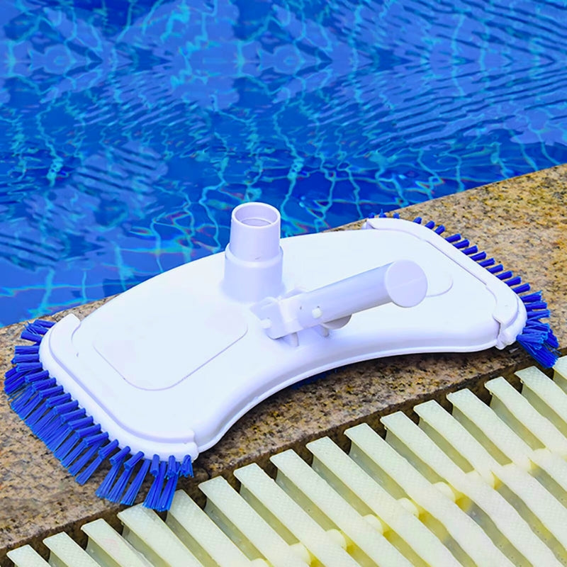 Curved Pool Vacuum Head – Flexible Suction Brush for Pools & Spas