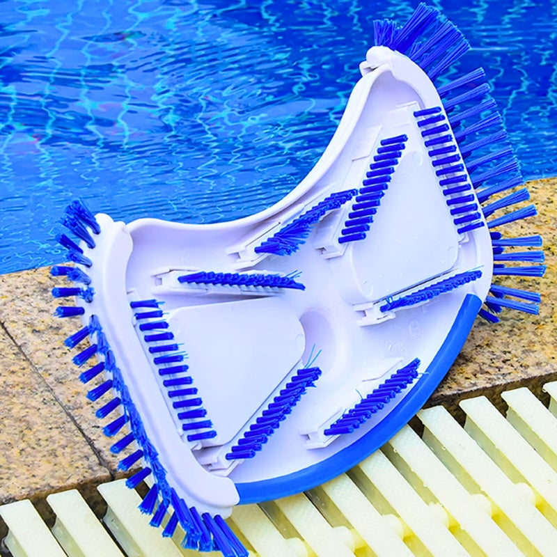 Curved Pool Vacuum Head – Flexible Suction Brush for Pools & Spas