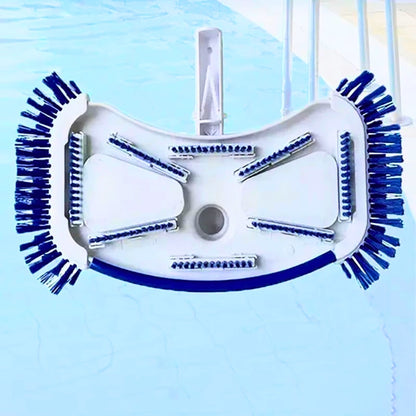 Curved Pool Vacuum Head – Flexible Suction Brush for Pools & Spas