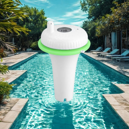Floating Pool Thermometer with Indoor Temperature & Humidity Monitor