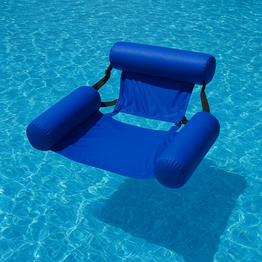 Inflatable Pool Hammock Lounger Chair
