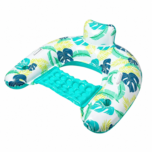 Inflatable Pool Chair Float – U-Shaped Water Lounge for Adults