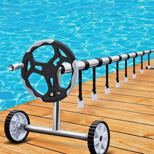 Pool Cover Reel Attachment Strap Kit – Universal Solar Cover Roller Clips