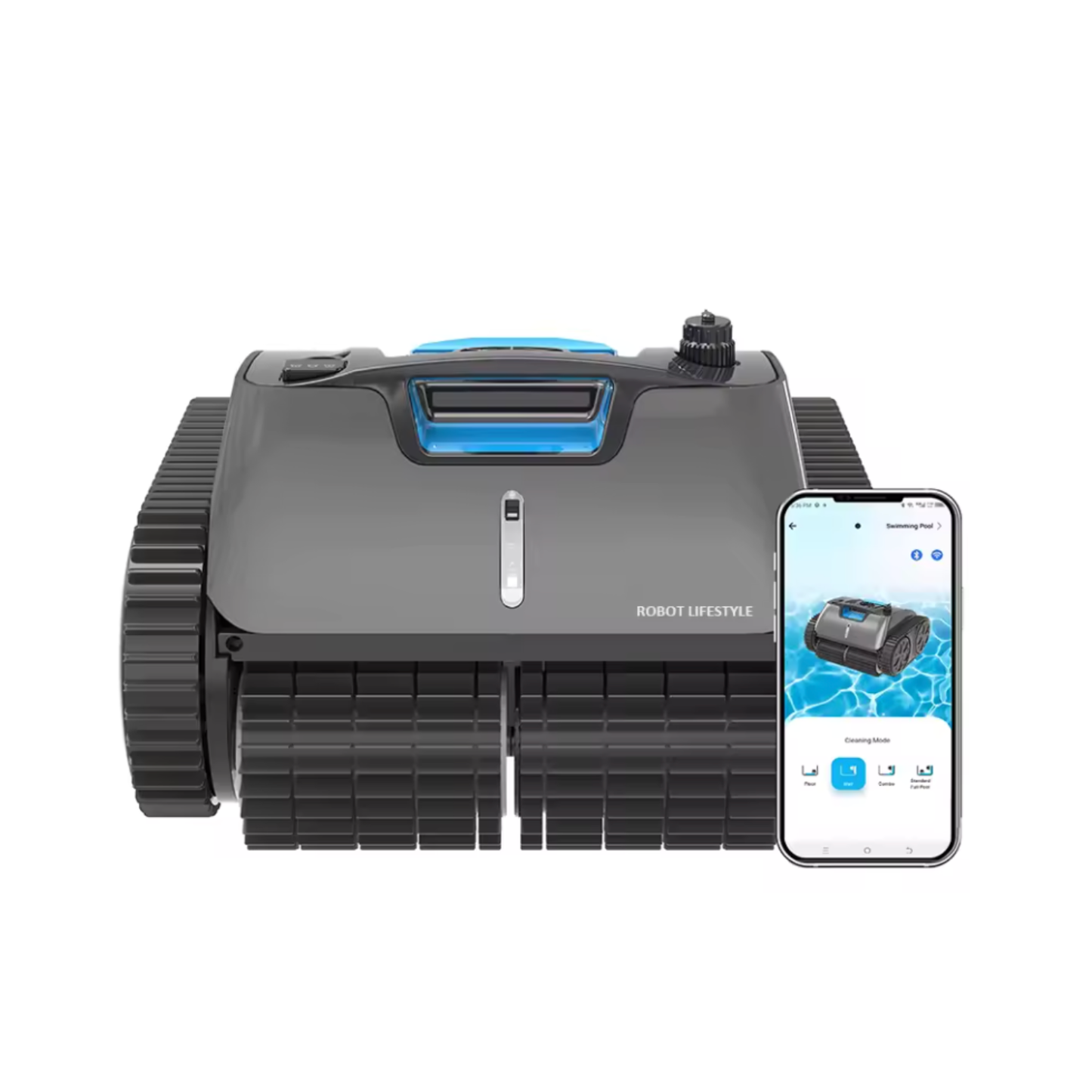 Robotic Swimming Pool Cleaner Wireless Automatic